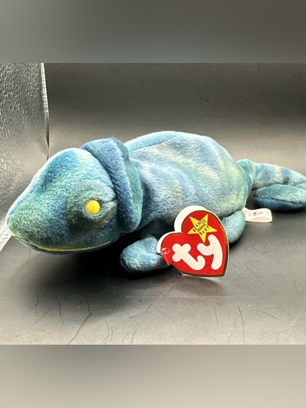 Rainbow the Chameleon TY Beanie Baby NWT